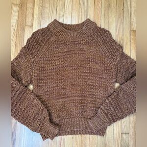 Universal Thread Marled Chestnut Crewneck Sweater